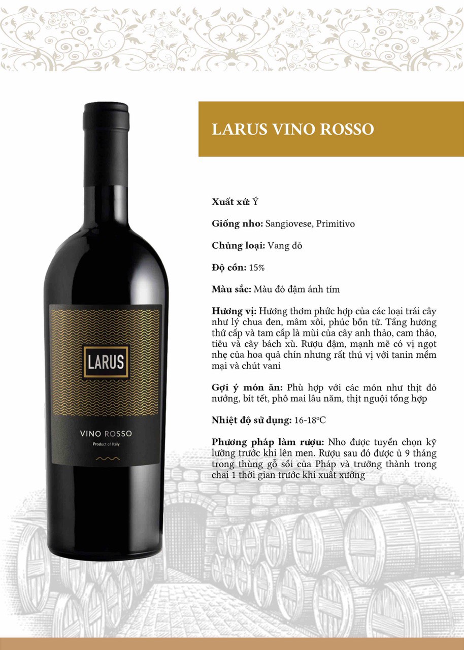 LARUS VINO ROSSO
